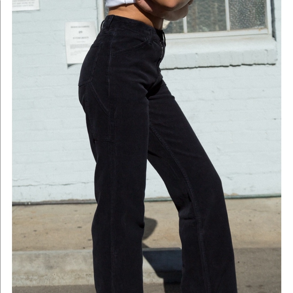 NWT brandy melville Bennett pants black - Picture 2 of 4